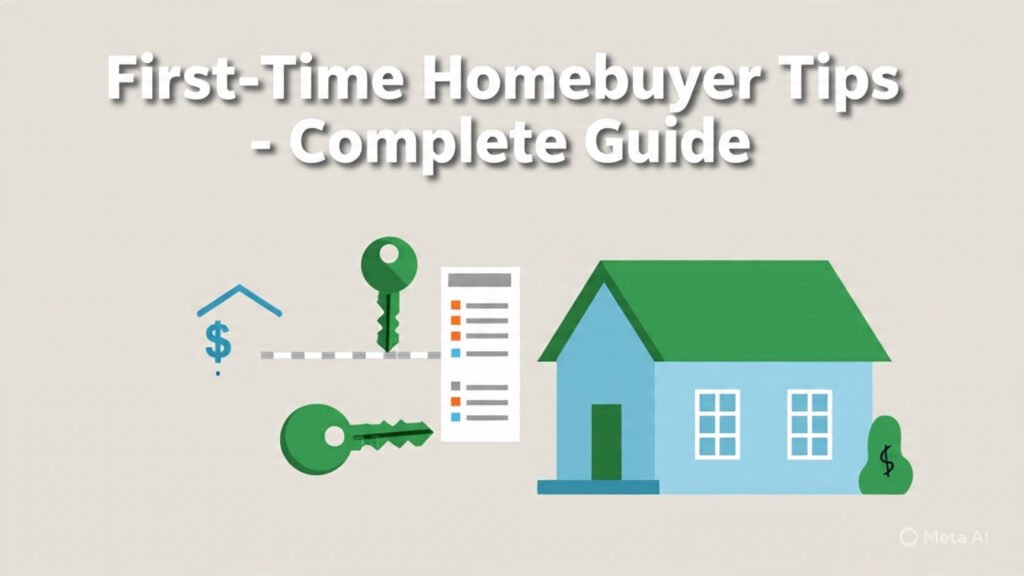 First-Time Home-buyer Tips A Complete Guide for Beginners