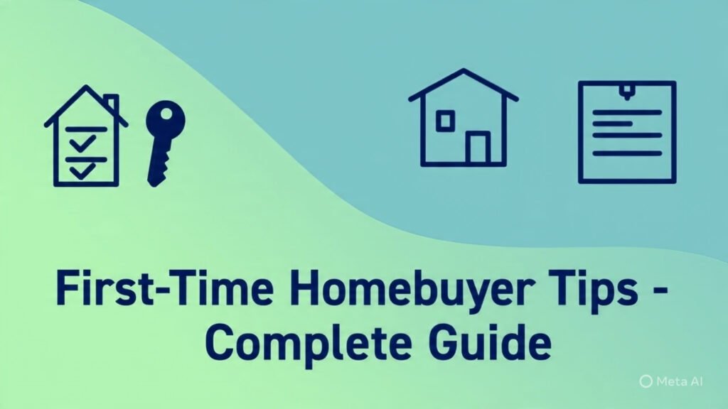 First-Time Home-buyer Tips A Complete Guide for Beginners