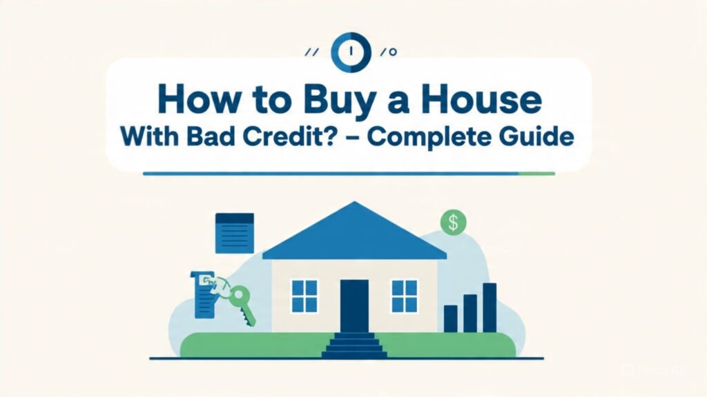 How to Buy a House With Bad Credit? – Complete Guide